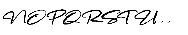 Dusty Indigo Italic Font UPPERCASE