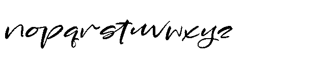 Dusty Indigo Italic Font LOWERCASE