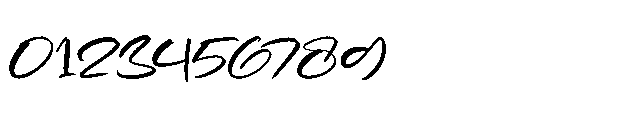 Dusty Indigo Regular Font OTHER CHARS