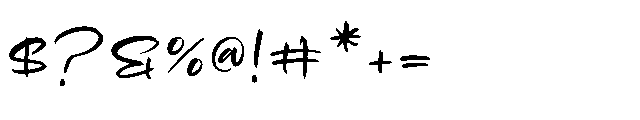 Dusty Indigo Regular Font OTHER CHARS