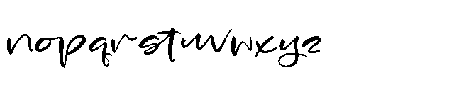 Dusty Indigo Regular Font LOWERCASE
