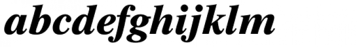 Dutch 801 ExtraBold Italic Font LOWERCASE