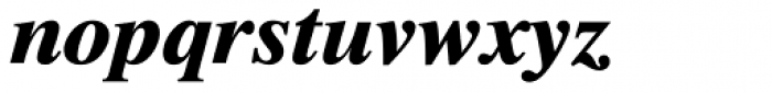 Dutch 801 ExtraBold Italic Font LOWERCASE