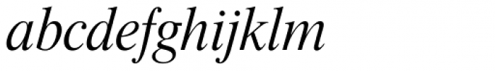 Dutch 801 Headline Italic Font LOWERCASE