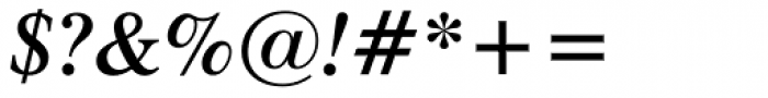 Dutch 801 SemiBold Italic Font OTHER CHARS