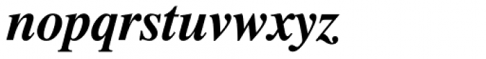 Dutch 801 Std Bold Italic Font LOWERCASE