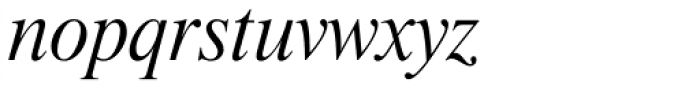 Dutch 801 Std Headline Italic Font LOWERCASE