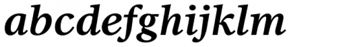 Dutch 811 Bold Italic Font LOWERCASE