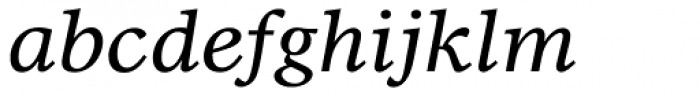 Dutch 811 Italic Font LOWERCASE
