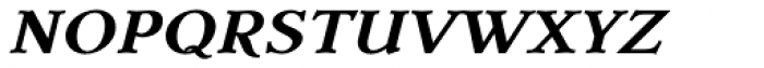Dutch Mediaeval SCOsF Bold Italic Font LOWERCASE