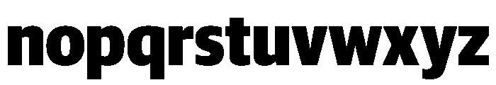 Duplex Sans Black Font LOWERCASE