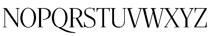 Duplex Serif Light Font UPPERCASE