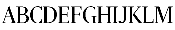 Duplex Serif Regular Font UPPERCASE