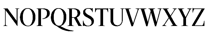 Duplex Serif Regular Font UPPERCASE