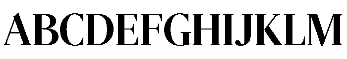 Duplex Serif Semibold Font UPPERCASE