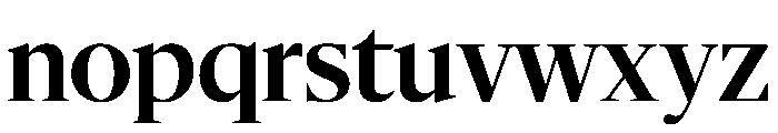 Duplex Serif Semibold Font LOWERCASE