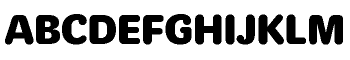 Duplicate Round Black Font UPPERCASE