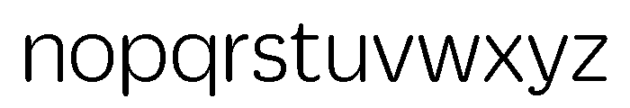 Duplicate Round Light Font LOWERCASE
