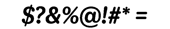 Duplicate Round Medium Italic Font OTHER CHARS