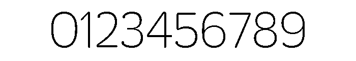 Duplicate Round Thin Font OTHER CHARS