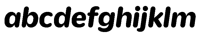 Duplicate Soft Bold Italic FONT