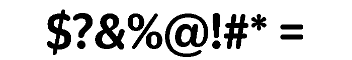 Duplicate Soft Medium Font OTHER CHARS