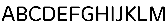 Duplicate Soft Regular Font UPPERCASE