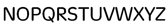Duplicate Soft Regular Font UPPERCASE