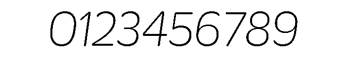 Duplicate Soft Thin Italic Font OTHER CHARS