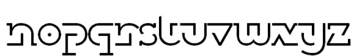 Dublon Brus Light Font LOWERCASE