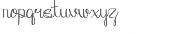 Duakata Font LOWERCASE