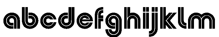 Dubbeldik Regular Font UPPERCASE