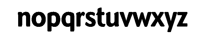 Dundee Condensed Extra Bold Font LOWERCASE