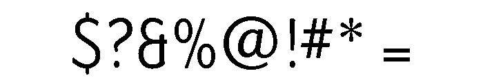 Dundee Condensed Light Font OTHER CHARS
