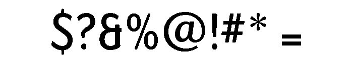 Dundee Condensed Medium Font OTHER CHARS