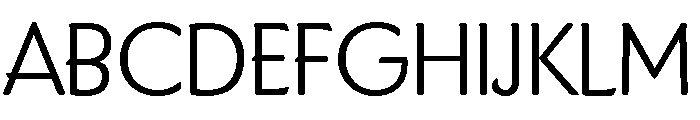Dundee Light Font UPPERCASE