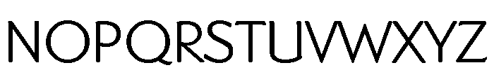 Dundee Light Font UPPERCASE