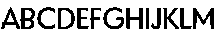 Dundee Medium Font UPPERCASE