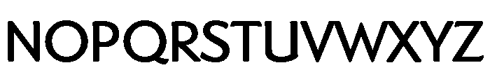 Dundee Medium Font UPPERCASE