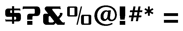 Dungeon Bold Font OTHER CHARS