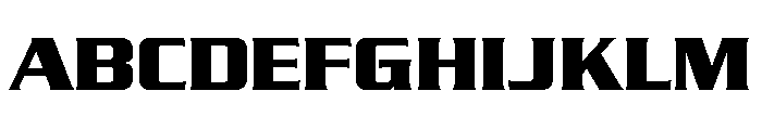 Dungeon Extra Bold Font UPPERCASE