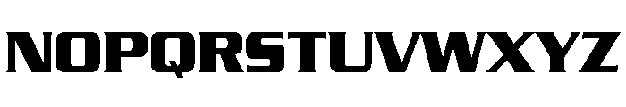Dungeon Extra Bold Font UPPERCASE