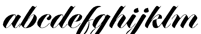 Dunhill Script Black FONT