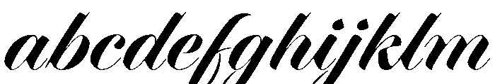 Dunhill Script Bold FONT