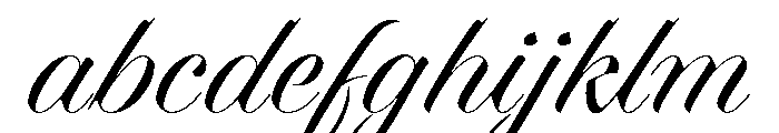 Dunhill Script Light FONT