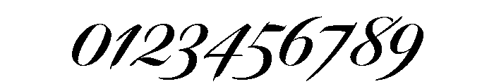 Dunhill Script Medium Font OTHER CHARS