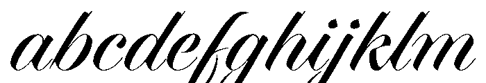 Dunhill Script Medium FONT