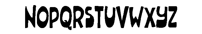 Dunkelbunt Minor Font LOWERCASE