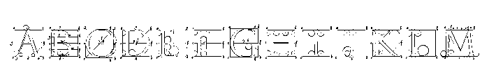 Durer Caps Regular Font UPPERCASE