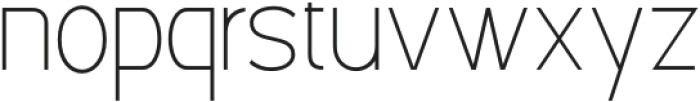 DV Colloway Thin otf (100) Font LOWERCASE